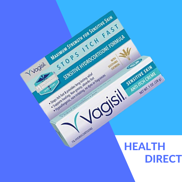 Vagisil Maximum Strength Anti Itch Vaginal Cream For Sensitive Skin G