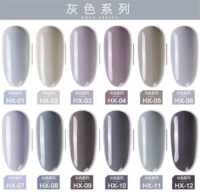 สีแคทอาย สีเจล AS รหัส HX Grey ขวดใหญ่ 15ml ส่งเร็ว สีสวย เนื้อสีแน่น พร้อมส่ง สีทาเล็บ nail gel polish