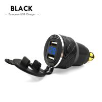 สำหรับ Ducati Monster 696 848 Scrambler 800 1100 Multistrada 1200สำหรับ BMW R1250GS รถจักรยานยนต์ Power Adapter Dual USB Charger อะไหล่