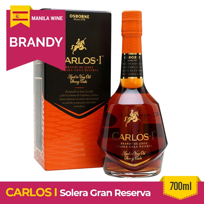 Carlos Solera Gran Reserva 700ml Spanish Brandy de Jerez Lazada PH
