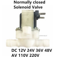 12 "12มิลลิเมตร12โวลต์24โวลต์220โวลต์ปกติปิดไฟฟ้า Solenoid V Alve แม่เหล็กวาล์วความดันปากน้ำวาล์วน้ำอากาศปากน้ำ Switc