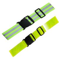 Reflective Shoulder Straps Elasticated Armband Wristband Cycling Reflective Vest Elastic Belt Night Running Reflective Clothing