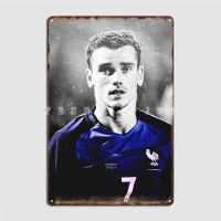 Celestineor Antoine Griezmann ป้ายโลหะ Wall Pub Wall Wall Plaque สร้างดีบุกป้ายโปสเตอร์ New