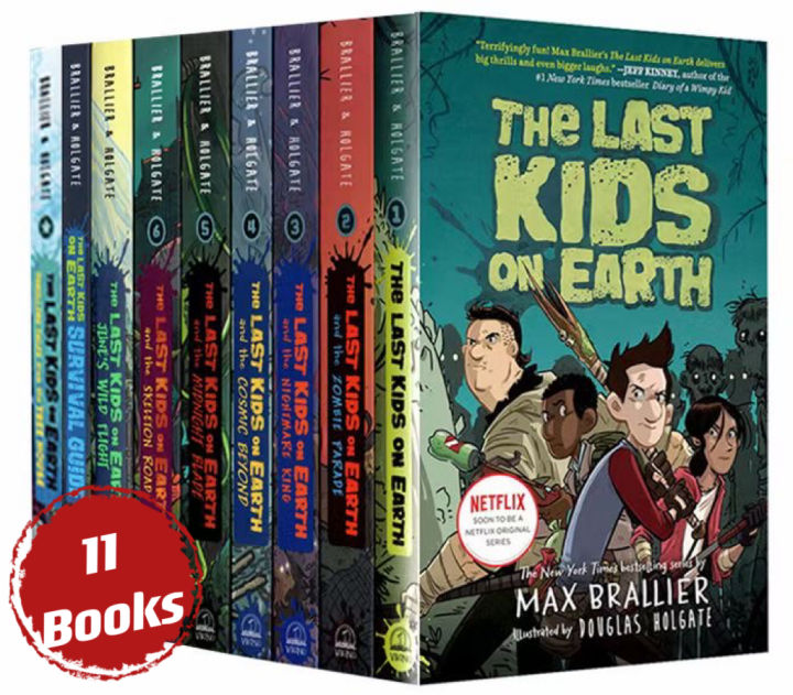 Netflix original series The Last Kids on Earth 11 books collection