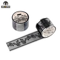 Mr.Paper 8Style 300cm/roll PET Tape Vintage INS Exquisite Lace Border Pattern Handbook DIY Decorative Material Korean Stationery Adhesives Tape