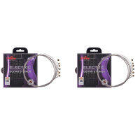 Hexagonal Core Iron Alloy Winding String Set for 22-24 Frets Electric Guitars