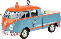 โมเดลรถคลาสสิค  MOTOR-MAX NO.79555  VOLKSWAGEN  Type 2 Service Pick up Van  scale 1:24 โมเดลรถเหล็ก  จำลองเหมือนจริง ผลิตจากโลหะผสม