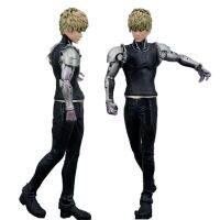 Genos ภาพอนิเมะตุ๊กตาขยับแขนขาได้หนึ่งหมัดขนาด20ซม. ของเล่นเด็กของขวัญการ์ตูนPVC แบบจำลองสำหรับสะสม