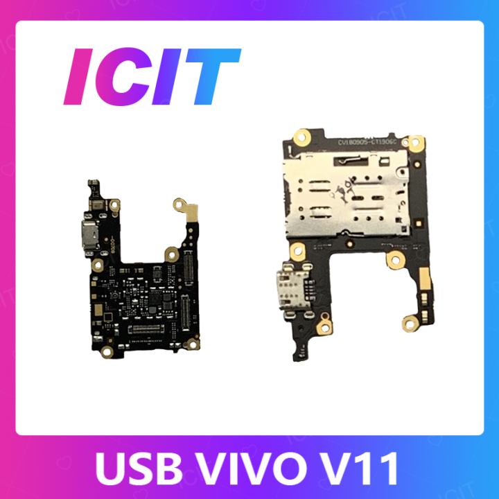 vivo-v11-อะไหล่สายแพรตูดชาร์จ-แพรก้นชาร์จ-charging-connector-port-flex-cable-ได้1ชิ้นค่ะ-สินค้าพร้อมส่ง-คุณภาพดี-อะไหล่มือถือ-ส่งจากไทย-icit-2020