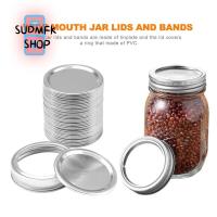 SUDMFK ป้องกันการเกิดสนิม การปิดผนึก ป้องกันการรั่ว ธรรมดา/ปากกว้าง Mason Jar Lids And Bands แยกประเภท ฝากระป๋อง ฝาแก้ว