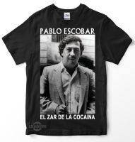 [Fashion]  band PABLO ESCOBAR เสื้อยืดพรีเมี่ยมจากวงเมทัลลิก้าวงเมทัลลิก้าวงเมทัลวินเทจร็อค เสื้อยืดแฟชั่น