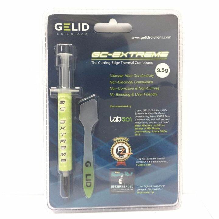 Gelid Gcextreme 3.5g Pc Amd Intel Cpu Heat Sink Fan Thermal Grease