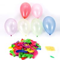 hyfvbujh✚♤♕  120pcs 120 Rubber  Refill Tools /lot balloon bomb colorful inflatable apple ball polo toy  birthday supplies