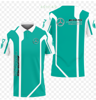 Mercedes Petronas Summer 2023 3D T-shirt, short sleeve shirt, polo 0015 high-quality