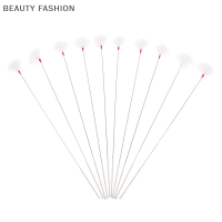 BEAUTY FASHION 10pcs Goose Feather earpick WAX Remover curette หูขุดเครื่องมือช้อนทำความสะอาดสติ๊ก