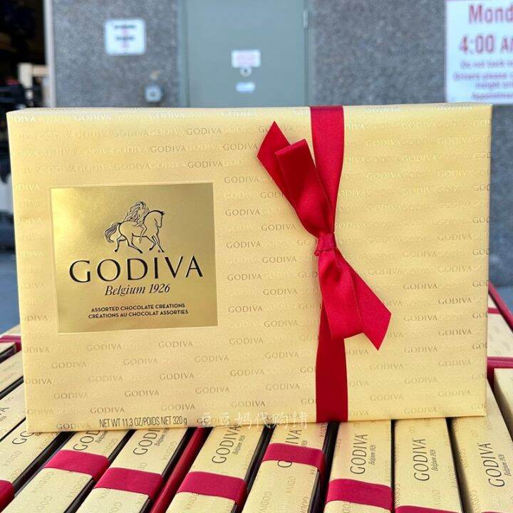 Canada GODIVA Godiva sandwich milk dark chocolate gold gift box 27