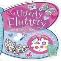 Absolutely Delighted.! หนังสือ My Utterly Fluttery : Colouring Book : 9781783934515