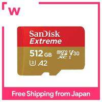 SanDisk Extreme การ์ด UHS-I ไมโคร SD ขนาด512GB SDSQXAV-512G-GH3MA