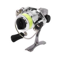 3X Mini 100 Pocket Spinning Fishing Reel Fishing Tackle Small Spinning Reel 4.3:1 Metal Wheel Pesca Small Reel