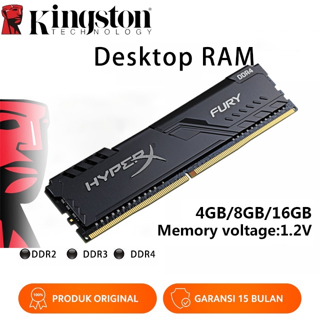 DDR3 ddr4 King ston HyperX Fury 4GB/8GB 2666Mhz/3200mhz/3200MT ddr3 ...