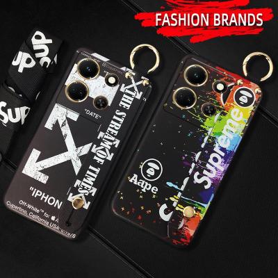 Anti-knock Durable Phone Case For infinix Note30 4G/X6833B Back Cover Kickstand Anti-dust Phone Holder Fashion Design