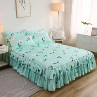 2020 Band Lace Bed Skirt 2pieces Pillowcases bedding set Princess Bedding Bedspreads sheet Bed For Girl bed Cover Bed Sheet