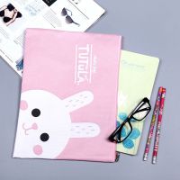 【hot】 1pcs large size cute cartoon style file bag external oxford interior pu waterproof