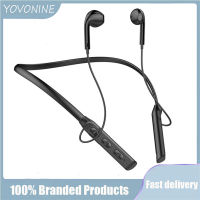 YOVONINE GB02หูฟังบลูทูธ5.0หูฟังไร้สายกีฬาหูฟัง9D HIFI ชุดหูฟังสเตอริโอเบสหูฟังสำหรับ Xiaomi สมาร์ทโฟน