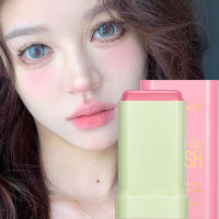 3-In-1 Waterproof Facial Cheek Blush Cream ให้ความชุ่มชื้น Natural Cheek Rouge Multi-Purpose Eyes &amp; Lips Makeup Blush Stick Cosmetic