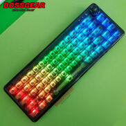 Bàn Phím Cơ Không Dây AULA F68 RGB 3 Mode, Hot Swap, Gasket Mount