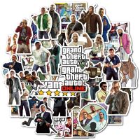 【CW】▣✁  10/50pcs Game GTA Stickers Grand Theft Pack Fridge Laptop Motorcycle Luggage Suitcase Kids Decal