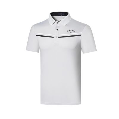 Golf clothing mens outdoor sports casual sweat-wicking T-shirt Polo quick-drying short-sleeved top jersey ANEW J.LINDEBERG W.ANGLE UTAA PXG1 PING1 TaylorMade1 SOUTHCAPE▣✐❏