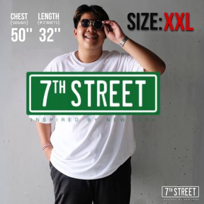 เสื้อยืด 7th Street (ของแท้) Size XXL T-shirt Cotton100%