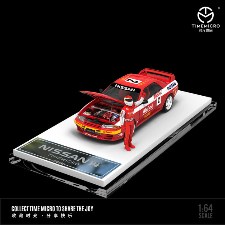 พรีออเดอร์-timemicro-1-64-nissan-gtr32-bathurst-1991-1992-1-2รถแข่ง-limited999โมเดลรถเหล็ก