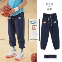 □☞۩ Basketball sports trousers American-style socks training pure cotton sweatpants trendy brand loose breathable sweat-wicking leggings autumn and winter mens