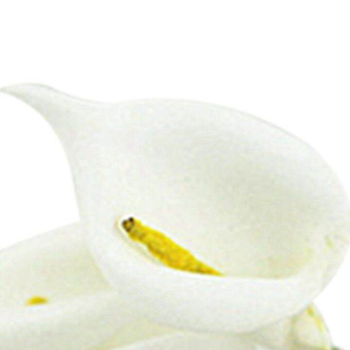 12pcs-mini-calla-artificial-flower-bouquet-wedding-decoration-diy-wreath-gift-white