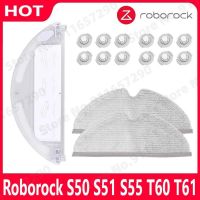 ▥ Roborock S50 S51 S55 S6 Mop Cloths Pad Water Tank Filter Kit Robot Vacuum Cleaner Accessories Dry Wet Mop Cloth