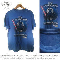 pshirtvintage เสื้อยืดวินเทจมือสอง Vintage ลายการ์ตูนสตาร์ วอร์ส Star Wars งานป้ายผ้าเก่า สินค้าพร้อมส่ง