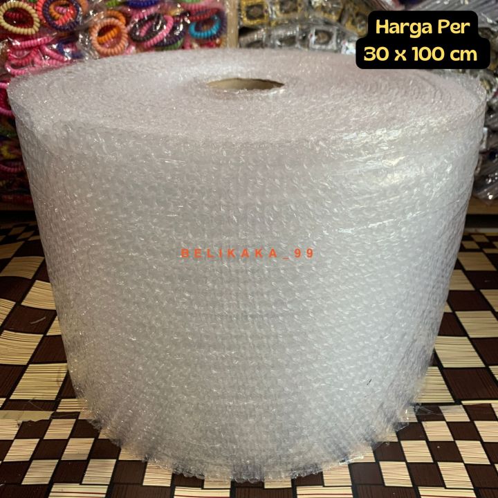 EXTRA BUBBLE WRAP PACKING WARNA BENING UKURAN PER 30 X 100 CM ...