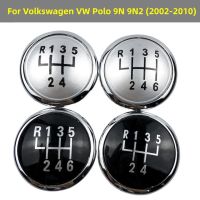 【CW】 5/6 Speed Manual Shift Knob Cap Cover Badge Polo 9N 9N2 (2002-2010) Car Styling Accessories