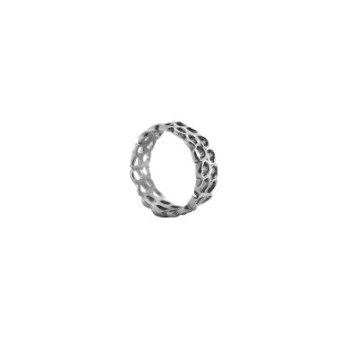 [COD] ยุโรปและอเมริการุ่นใหม่ผู้ชายแหวนเหล็กไทเทเนียมแหวนนิ้วชี้แฟชั่นเรียบง่าย ins แหวนชายออกแบบเฉพาะกลุ่ม Christmas Gift