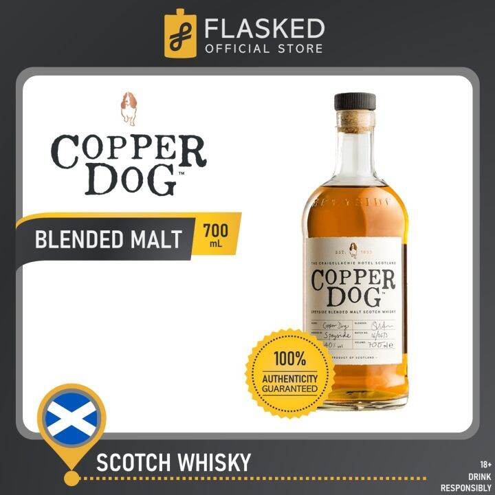 Copper Dog Blended Malt Scotch Whisky 700mL Lazada PH