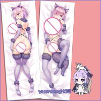 【hot】✟◊ Fate/Grand Mash Kyrielight Anime Double-sided Print Life-size Hugging Pillowcase Dakimakura