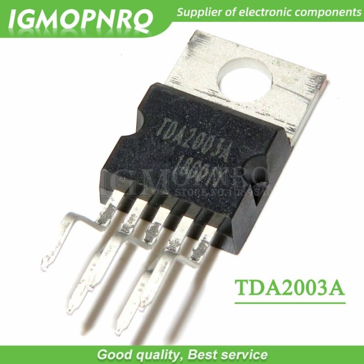 100pcs/lot TDA2003 TO 220 5 IC audio  amplifier amplifier tube New Original