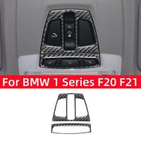 Carbon Fiber For BMW F30 F20 F34 F46 X5 F15 X6 F16 X1 F48 Interior Accessories Car Reading Light Panel Trim Frame Decor Stickers