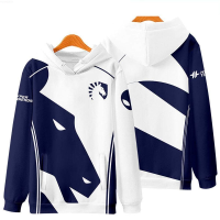 ☌♘✕League of Legends LOL CSGO DOTA2 E-sport Hoodie Team Liquid Gaming Team Jersey Fashion Harajuku 3 {plenty}