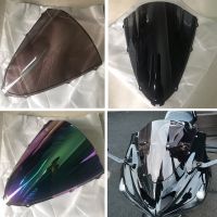 ☼♝ที่ที่เบนทางลมกระจกบังลมกระจกรถจักรยานยนต์ Parabrisas สำหรับ Kawasaki Ninja ZX14R ZX-14R ZZR1400 2006 - 2016 2017 2018