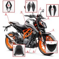 ✓♞ยามค่ำคืนสำหรับ Duke390 KTM ชุดป้องกันโครงรถมอเตอร์ไซด์สำหรับ Duke 390 2017-2022 2021 2020อุปกรณ์ประกอบรถจักรยานยนต์