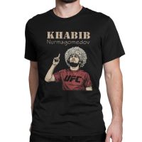 Khabib Nurmagomedov,Ufc229 ใหม่เสื้อยืดลําลองสําหรับผู้ชายผ้าฝ้ายแขนสั้นคอกลมใหม่  GF0U