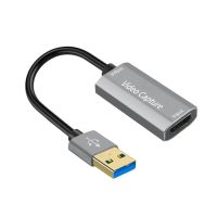 USB การ์ดบันทึกวิดีโอ3.0 1080P 60Fps กล่อง Graer วิดีโอที่รองรับ4K HDMI สำหรับ Macbook PS4เกมกล้องวิดีโอการสตรีมสด